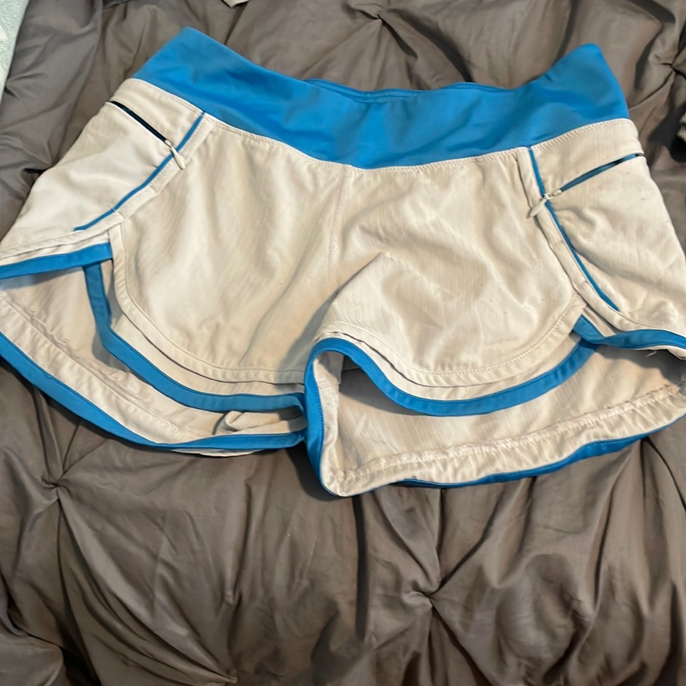 ♥️ Hylete running shorts white & blue